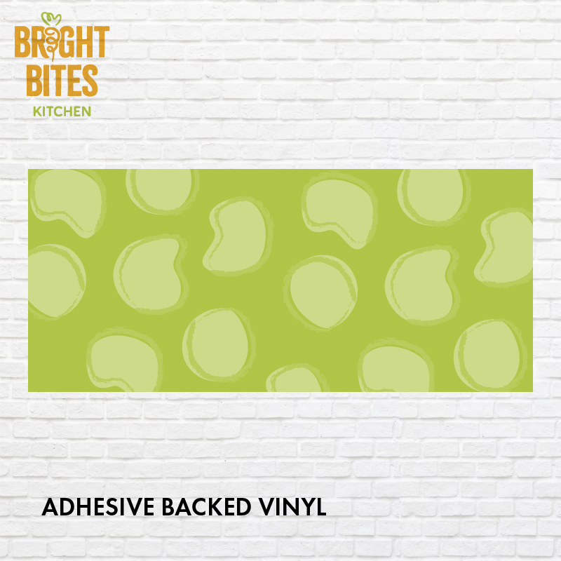 Bright Bite Accent Material Green Circles