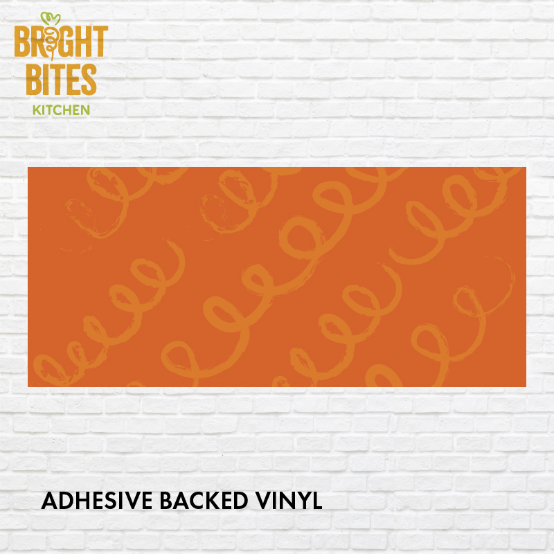 Accent Material Red Swirl