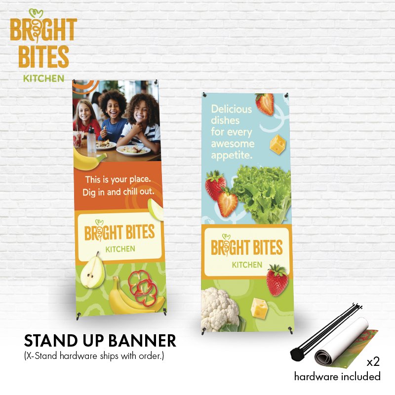 Stand Up Banners (Set of 2)
