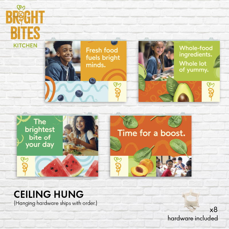 Hanging Banners (Set of 4)