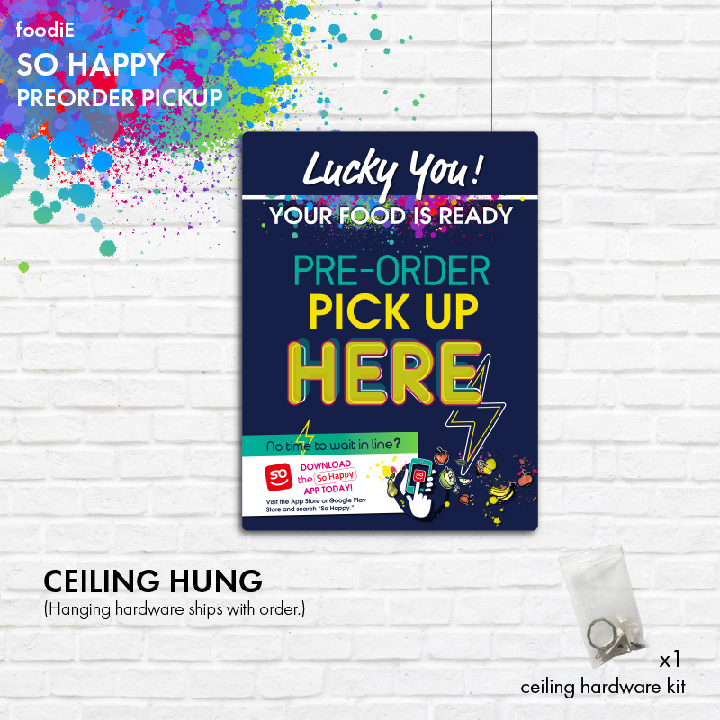 Happy Preorder Pickup - Single Sided